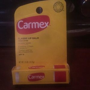 New Carmex lip balm